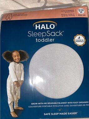 HALO SleepSack Toddler Wearable Blanket in gray o
